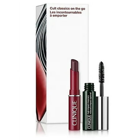 Clinique Cult Classics On The Go Set - Almost Lipstick in Black Honey 0.4 oz and High Impact Mascara in Black 0.14 oz