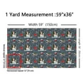 thumbnail image 3 of Manfei Cute Snowman Fabric by the Yard (10 Yards), Kids Happy New Year Gifts Decorative Fabric by the Yard, Merry Christmas DIY Fabric, 3 of 6