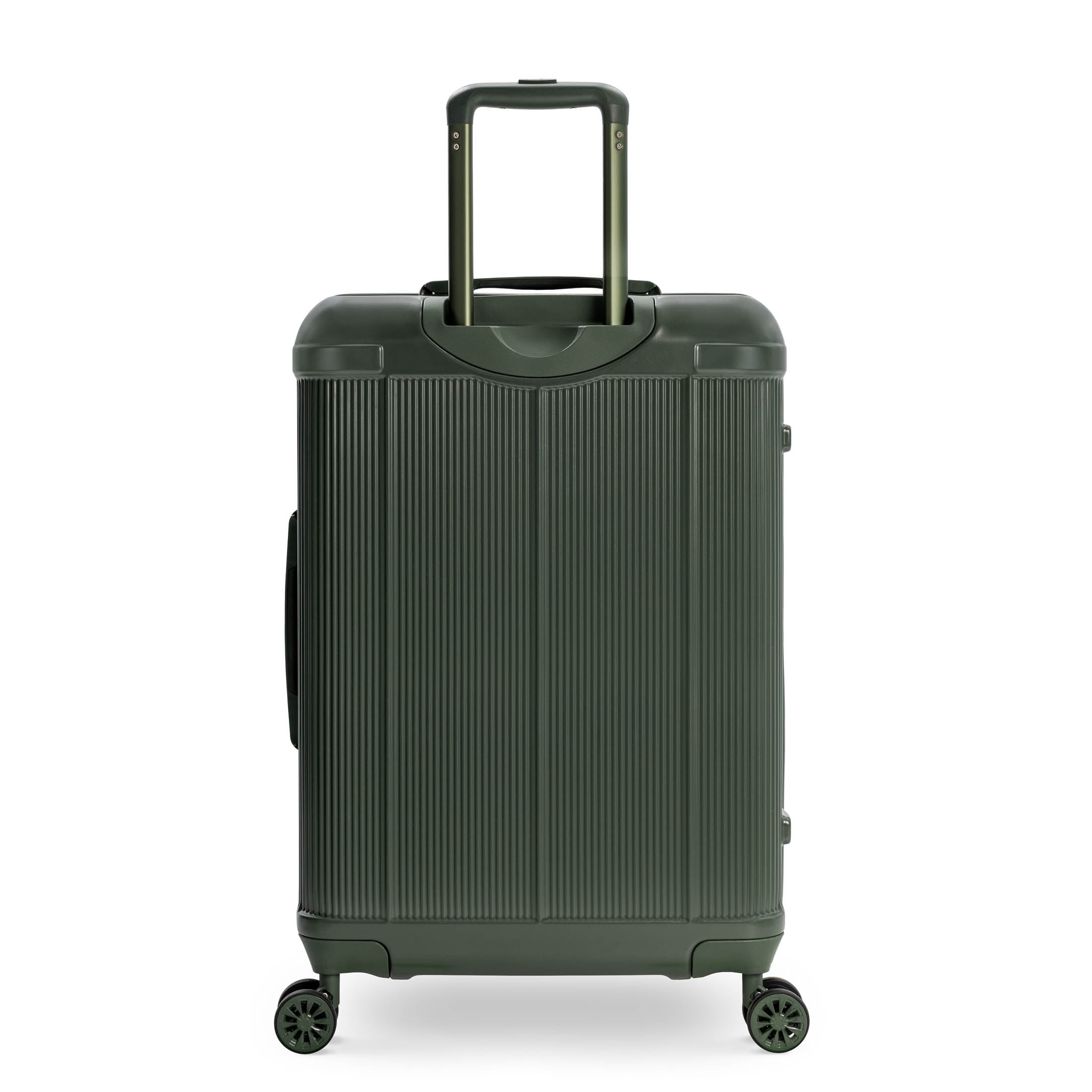 iFLY Rise 2-Piece Hardside Luggage Set, 20" Carry-On & 24" Expandable Checked Spinner, Moss