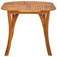 thumbnail image 3 of vidaXL Garden Table 150x90x75 cm Solid Acacia Wood, 3 of 5