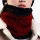thumbnail image 4 of Gorro de invierno, conjunto de bufanda para hombres y mujeres, gorro de punto cálido, forro de lana gruesa, tamaño de sombrero informal (rojo vino) Sincero Electrónica, 4 of 5