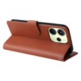thumbnail image 4 of For Xiaomi Redmi Note 14 4G (164.84mm) Case Wallet Stand View PU Leather Phone Cover - Black, 4 of 5