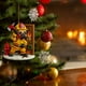 thumbnail image 4 of Colección de adornos de bombero 2026 | Adorno navideño de perro bombero hecho a mano y pintado a mano | Decoración navideña | Regalo para familias amantes de los perros y bomberos, 4 of 5