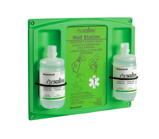 Sperian 32-000465-0000 Eye Saline Double Wall Station - 16 Ounce