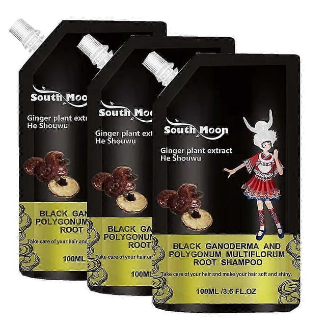 Champú anticaída del cabello con extracto de planta de jengibre de 3 unidades de 100 ml, suavizante y acondicionador gratuito