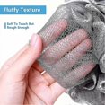 thumbnail image 4 of Bath Loofah Large 80g Shower Sponge Body Scrubber Mesh Pouf For Men And Women, 4 of 4