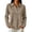 W7-Khaki, variant on Textilo Polo Shirts for Women Long Sleeve Button Down Shirt Collared Solid Color Tshirts Loose 2026 Fall Winter Trendy Business Tops,Camouflage Green L