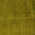thumbnail image 1 of Ahgly Company Machine Washable Indoor Square Abstract Yellow Modern Area Rugs, 5' Square, 1 of 4