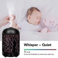 thumbnail image 5 of difusor Huiles Essentielles Electrique 100 Ml Diffuseur Huiles Aromathrapie En Mtal Whisper Silencieux Brume Humidificateurs Avec 7 Lumires Coul, 5 of 5
