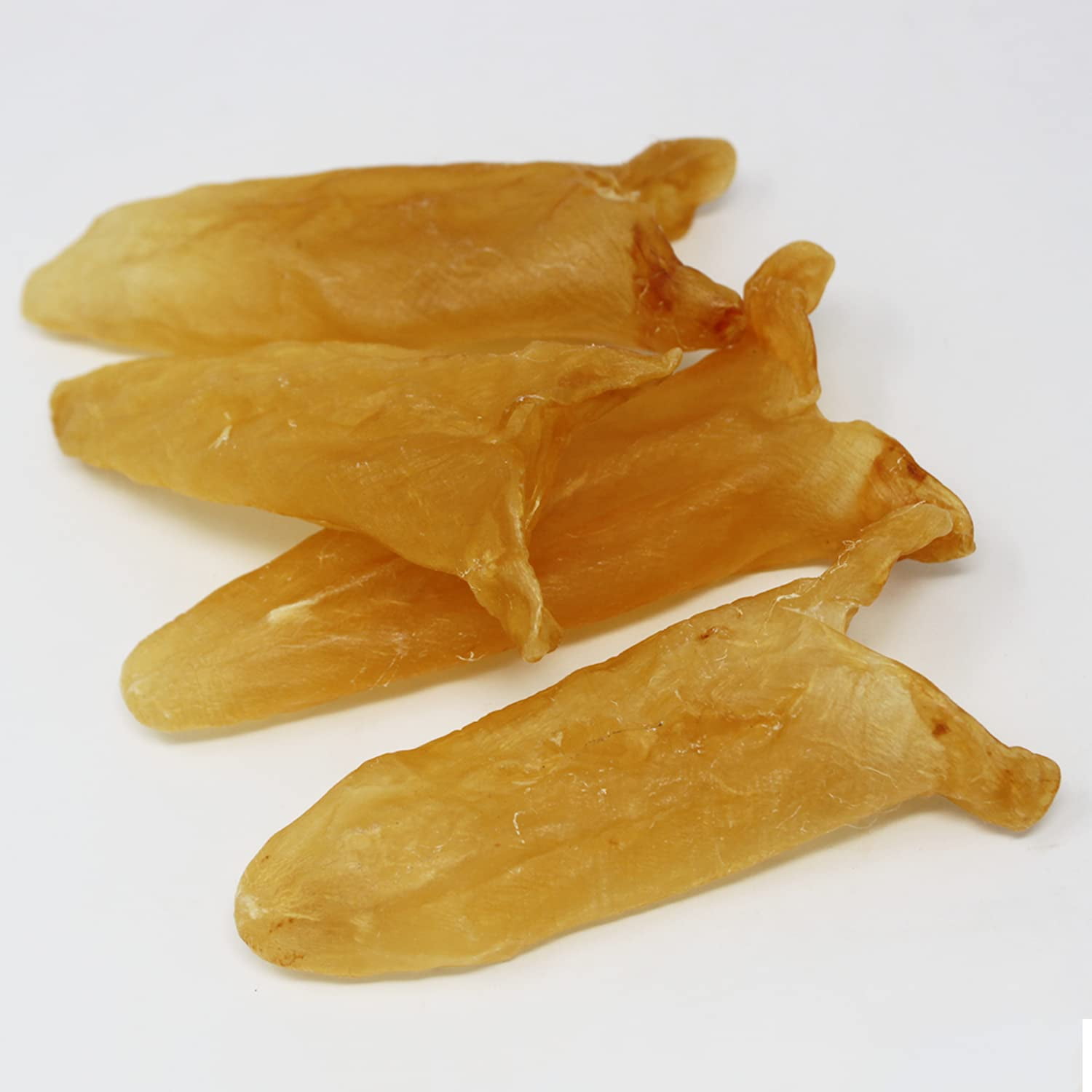DABC OAK LAND Premium South African Dried Fish Maw AAA Grade Fish Glue,Rich in Collagen Dried Seafood Fishs Maw Roll Natural Sun Dried AAA Large 8oz/bag