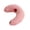 🍒 Pink_New#2363, variant on Dog Calming Pillow U-Shape Neck Support - Soft Pet Pillow High-Density Comfort Filling, Washable Portable Sleep Support Cushion for Small Dogs Cats