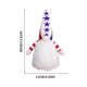 thumbnail image 3 of Independence Day Faceless Doll Cute Rudolf Doll Dwarf Elderly Decoration Supplies, 3 of 4