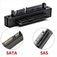thumbnail image 3 of SFF-8482 SAS 22 PIN a HDD Adaptador 90 GRADO CONVERTIDOR DERECHO Sunnimix Adaptador SA SATA HDD SATA, 3 of 7