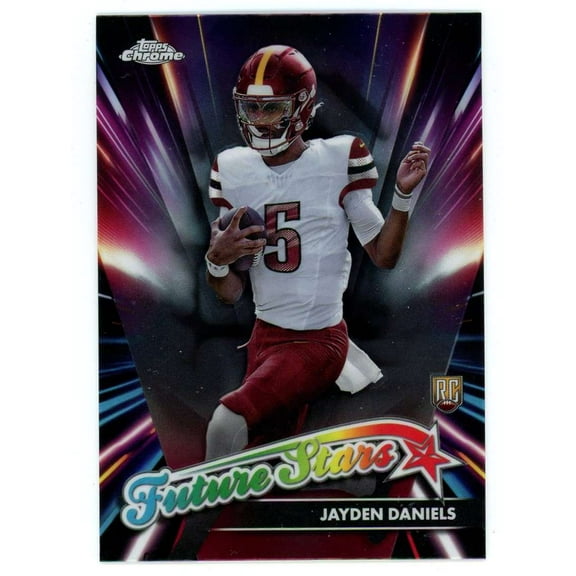 NFL 2024 Topps Chrome Football Future Stars Jayden Daniels FS-2 (Rookie)