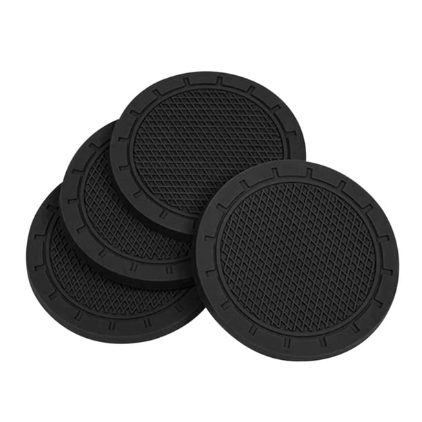 Posavasos antideslizantes para portavasos de coche, accesorios de Interior de coche, 4 Uds.