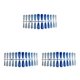 thumbnail image 3 of Jumpingount 24 piezas de uñas artificiales en forma de T con gradiente extra largo. Type1 NO1, 3 of 6