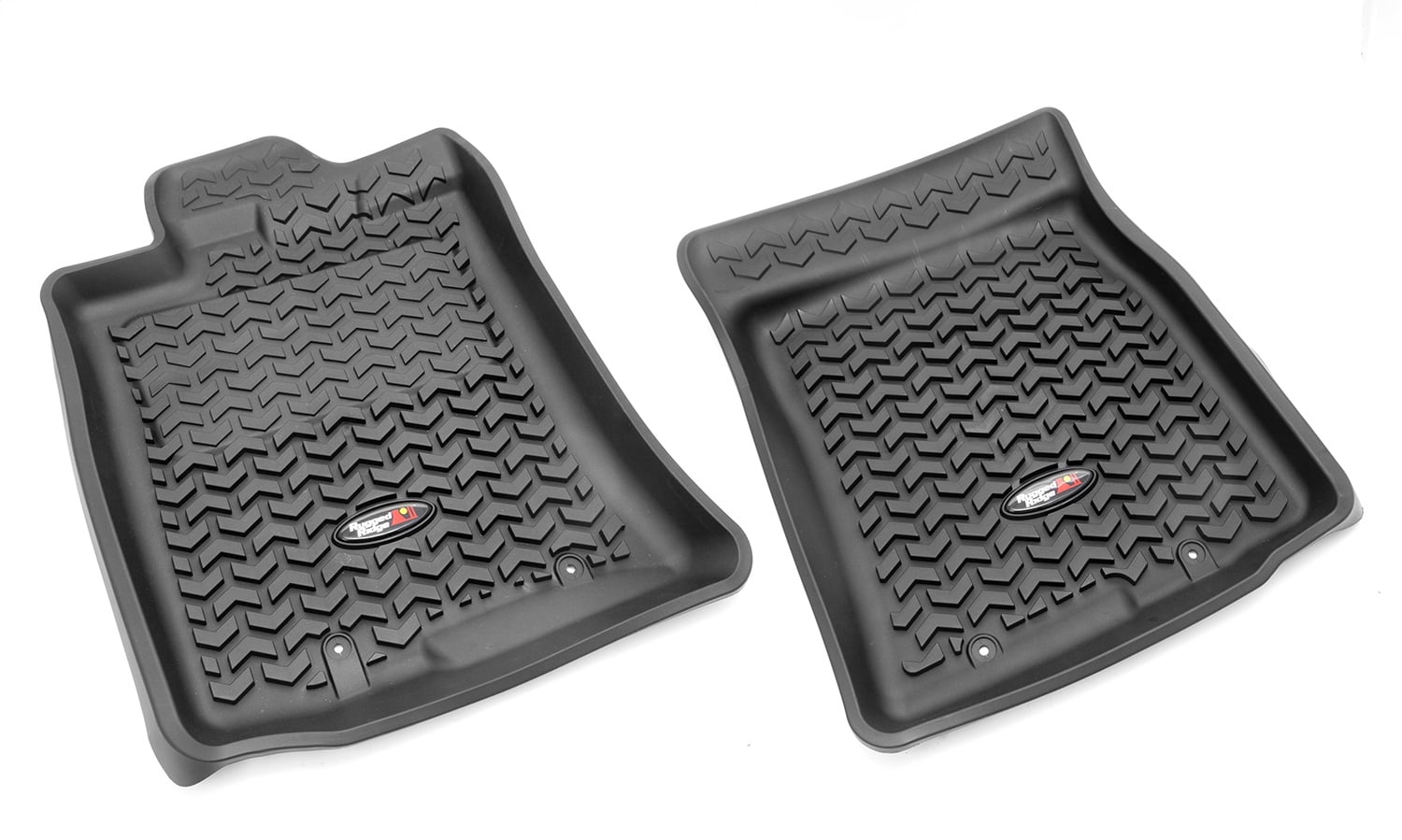 Rugged Ridge All-Terrain 82904.35 Black Front Row Floor Liner For Select Toyota FJ Cruiser Models