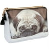 Riah Fashion Puppy Print Cosmetic Bag