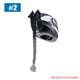 thumbnail image 4 of Casco de rampa gradiente de motocicletas Decorar trenzas Trenzas de casco de moto retro Carevas  Casco Decorar Trenzas, 4 of 7