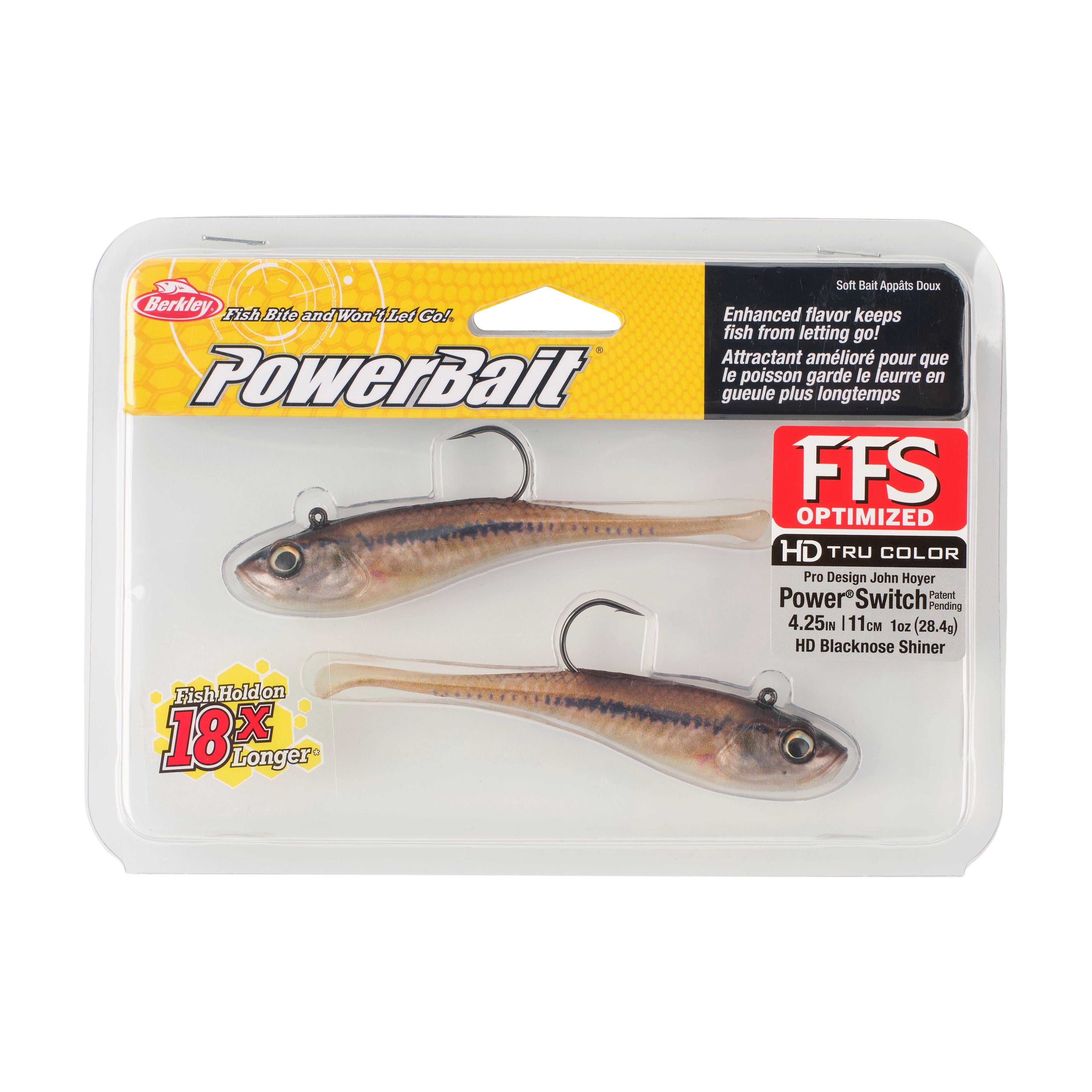 Berkley PowerBait® Power® Switch, 4.25 in, HD Blacknose Shiner