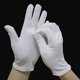 thumbnail image 4 of Guantes de algodón blancos de 20 pares Guantes de trabajo protectores suaves y ligeros para etiqueta de jardinería de trabajo industrial (Premium Thin XL), 4 of 5