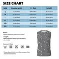 thumbnail image 6 of Haiem Men's Airplane Routes Around The World Print Tank Tops Summer Sleeveless Cut Off Workout T-Shirts Fitness Vest Athletic Undershirts-Large, 6 of 8