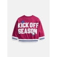 thumbnail image 7 of Hello Kitty Girls' Front Back Graphic Sweatshirt with Long Sleeves, Sizes 4-16, 7 of 7
