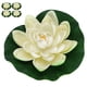 thumbnail image 3 of 4 piezas de flores de loto artificiales de plástico para acuario al aire libre, planta de paisajismo, simulación, 3 of 8