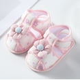 thumbnail image 2 of Zanarzt Baby Girl Sandals Infant Baby Boys Girls Sandals Summer Baby Wedding Dress Flat Shoes Newborn First Walkers Shoes Pink,12, 2 of 8