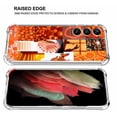 thumbnail image 4 of Orange Vibes Case for Samsung Galaxy S23 Plus ,Aesthetic Art Design Pattern TPU Shock Proof Cover Case, 4 of 6