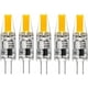 thumbnail image 1 of G4 LED 220V 3W 2700K blanco cálido 160LM, bombillas de silicona sustituyen a las tradicionales bombillas halógenas de 30W, pack de 5 unidades, 1 of 5