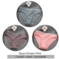 thumbnail image 1 of Finetoo 3 unids/Set ropa interior de mujer tanga Panty algodón bragas Sexy calzoncillos mujer Color sólido Panty íntimos lencería mujerespangjing, 1 of 4
