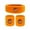 Orange, variant on Pebbuoy 1 Set Kids Sports Headband Wristband Ball Embroidery Stretch Breathable Sweat Absorbing Boys Girls Knitted Basketball Volleyball Wrist Protector Sweatband
