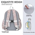 thumbnail image 5 of Boho Bohemia Rainbow Backpack for School,Cute School Bag,Schoolbag with Adjustable Shoulder Straps & Padded Back,13.4"x11"x4.7", 5 of 6