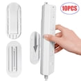 thumbnail image 1 of Tira De Alimentación Autoadhesivo Montado En La Pared Soporte De Fijación Sin Perforaciones Organizador De Fijación De Enchufe Reutilizable Serendint HA040172-02, 1 of 6