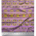 thumbnail image 1 of Tissu Imprimé à Rayures & Kaléidoscope Marocain 1 Yard 52 Inch Wide, 1 of 3
