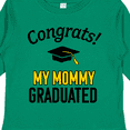 thumbnail image 4 of Inktastic Congrats My Mommy Graduated with cap Boys or Girls Long Sleeve Toddler T-Shirt, 4 of 5