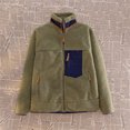 thumbnail image 1 of Winter Men Outdoor Sweater Lamb Fleece submachine jackets Down jackets Male Windproof Coldproof Warm Comfortable Outerwear  FGS, 1 of 7