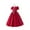 Red, variant on Princess Dress Costume for Girls Birthday Party Halloween Christmas Cosplay Outfit Toddler Kids