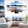 thumbnail image 1 of Grand Prismatic Spring at Sunset - Impression sur Toile Bord de Mer, 1 of 4