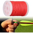 thumbnail image 2 of Red 110m Durable Bow String Protection Rope for Archery Equipment, 2 of 5