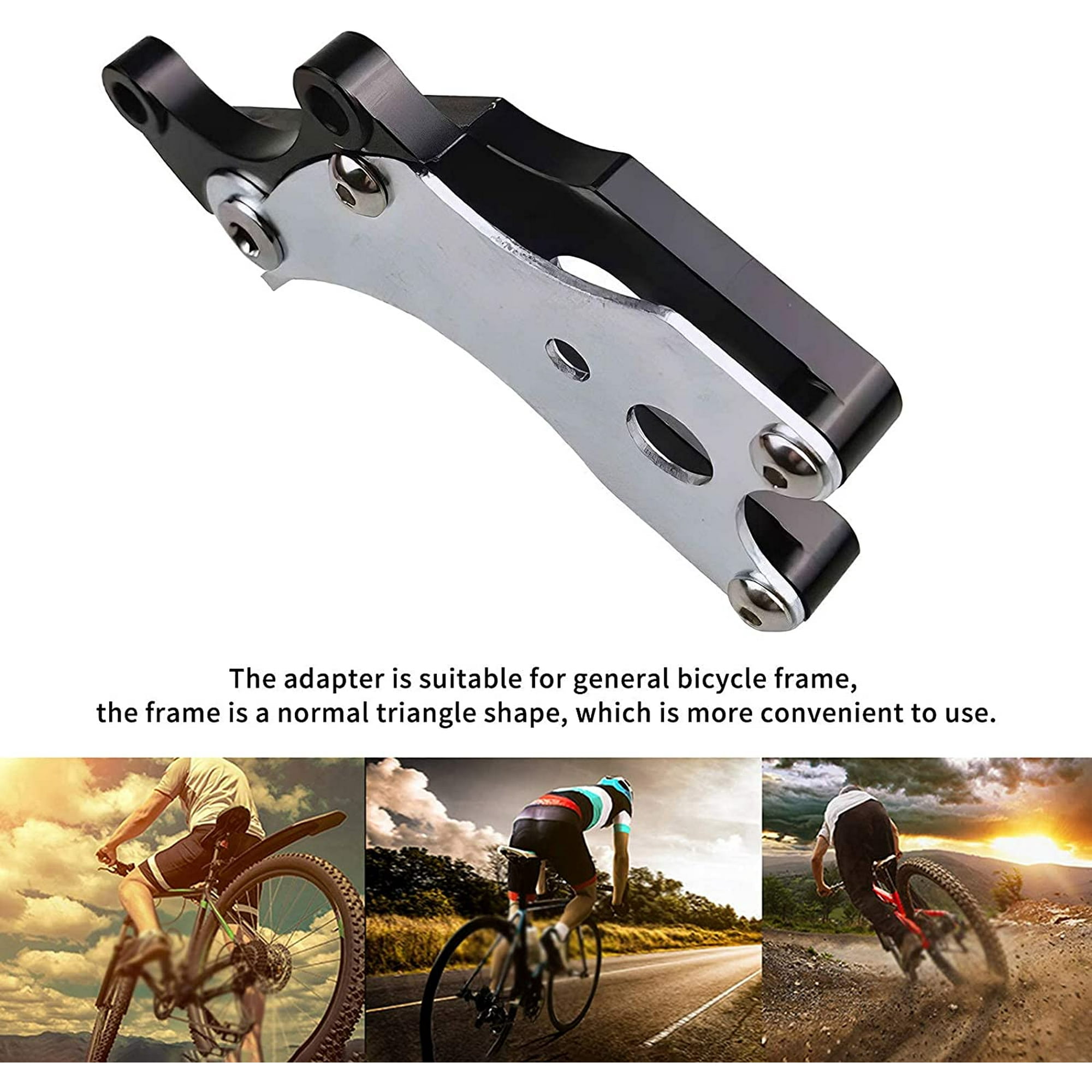Yeegool Disc Brake Adapter Mountain Bike Rear Disc Brake Alloy Disc Brake Mount Adapter Bicycle Rear Wheel Heavy Duty Conversion Accessories