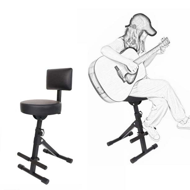STARTIST Drum Chair Folding Musician Chair Guitar Chair for Guitarist Guitar Practice