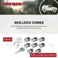 thumbnail image 3 of Yakima Car Rack System Component SKS Lock Core Kit with Key (8 Pack), 3 of 10