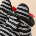 thumbnail image 7 of Quealent Infant Baby Boys Girls Soft Winter Warm Fleece Cozy Indoor Boots Cotton Non-Slip Booties Shoe Toddler Socks Crib shoes Black for Size Infant 3.5, 7 of 7