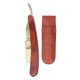 thumbnail image 2 of Men Stainless Steel Manual Beard Blade Holder Professional Beech Handle Barber Straight Beard Trimmer Rack, 2 of 5
