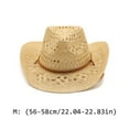 thumbnail image 5 of Cool and Comfortable Straw Hat Fashionable Unisex Hat Stylish Straw Sun Hat, 5 of 7