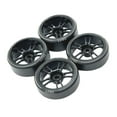 thumbnail image 1 of Wweixi 4pack/lot 27mm Drift Tire Metal Wheel Rim Compatible With 1/28 Wltoys K969 RC Car Upgrades Parts Metal Wheel Rim black, 1 of 6