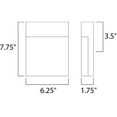 thumbnail image 5 of Maxim Lighting - LED Outdoor Wall Sconce - Outdoor Wall Mount - Eyebrow-8W 1 LED, 5 of 5