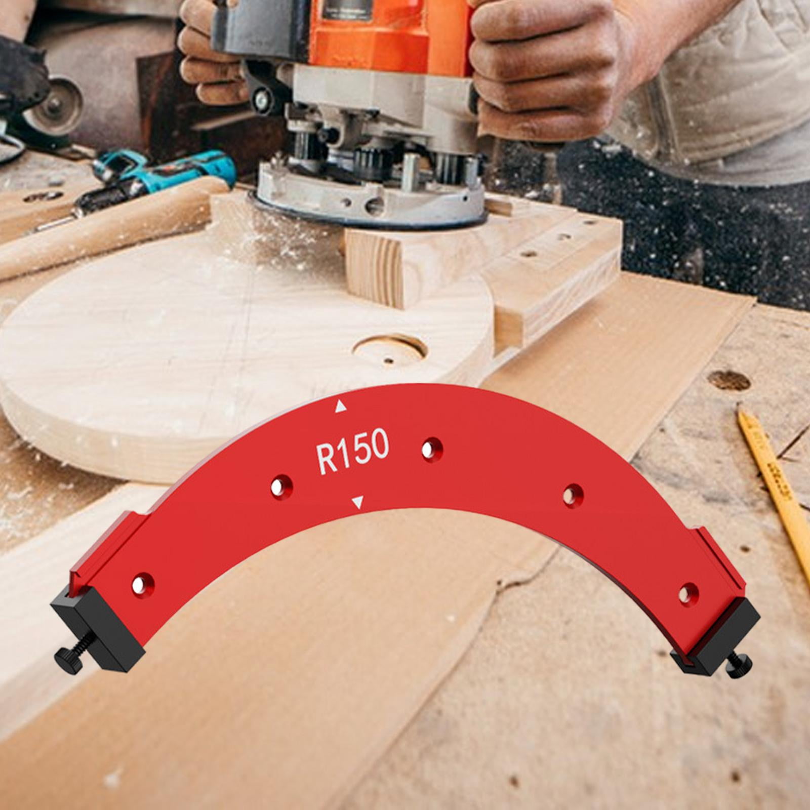 koolsoo Corner Router Template Guide, Angle Positioning Template, Table Corner Professional Woodwork DIY Positioning Tools R150